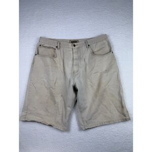 Vintage WEBS Y2K Skater Shorts Size 42 Tan